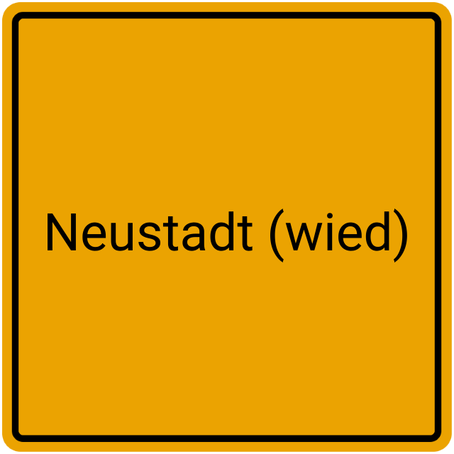 Meldebestätigung Neustadt (Wied)